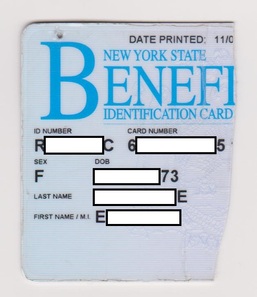 Half EBT Card - front